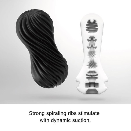 Masturbateur TENGA FLEX Rocky Noir