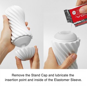 Masturbateur TENGA FLEX Rocky Noir