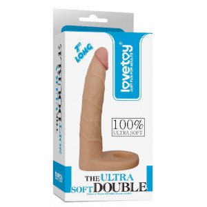 Double gode Cockring - 15.5 x 2.9 cm - Lovetoy