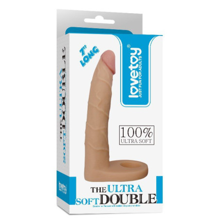 Double gode Cockring - 15.5 x 2.9 cm - Lovetoy