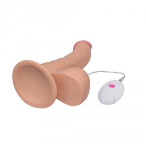 Gode vibrant ULTRA SOFT THICK 17 x 4,5 cm
