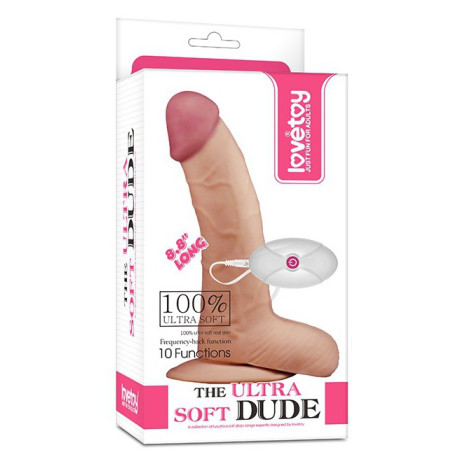 Gode vibrant ALEX VIBE Soft Dude 17 x 4.5cm