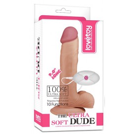 Gode vibrant LEO VIBE Soft Dude 18 x 4.5cm 2