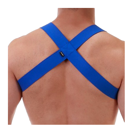 Harnais élastique MATT Bleu