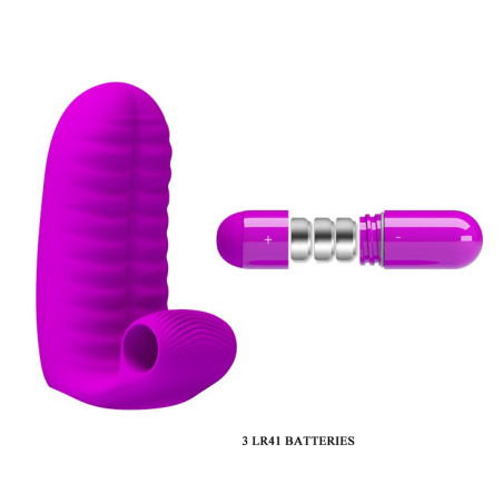 Gaine à doigts vibrante Abbott - Violette