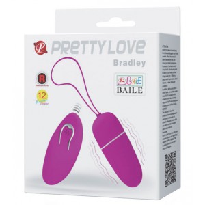 Oeuf Vibrant sans fil BRADLEY 6.5 x 2.6 cm