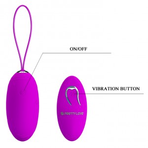 Oeuf Vibrant Télécommandé Jacqueline - 7.8 x 3.7 cm