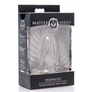 Plug Tunnel Peephole 6.6 x 4 cm Transparent