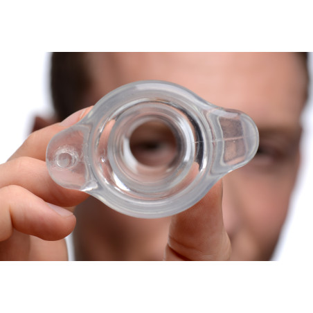 Plug Tunnel Anal GAPE GLORY 8 x 4,7 cm Transparent
