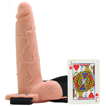 Gode ceinture Strap-On SQUIRTING 17 x 5 cm