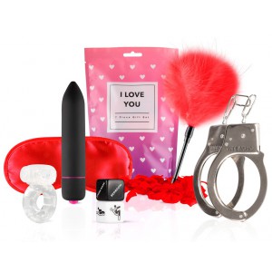 Coffret de sextoys I LOVE YOU - 7 pièces