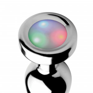 Plug bijou anal LIGHT UP 6.5 x 2.7 cm