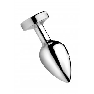 Plug bijou anal LIGHT UP 8  x 3.4 cm