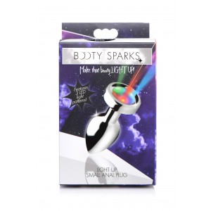 Plug bijou anal LIGHT UP 6.5 x 2.7 cm
