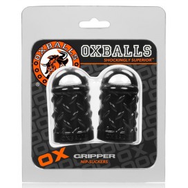 Suce-Tétons NIP-PULL Gripper de Oxballs Noir 2