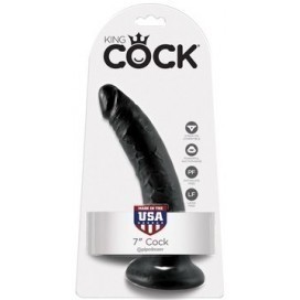 King Cock gode de 18cm et couleur noire pour superbes sensations anales 2