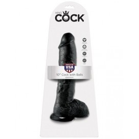 Gode XXL de King Cock avec taille 20cm couleur noire 2