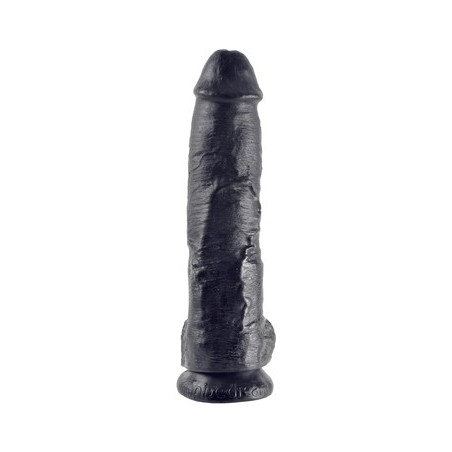 Gode XXL de King Cock avec taille 20cm couleur noire