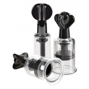 Lot de 3 Suce-Tétons FETISH SUCKERS - Diamètre 25mm