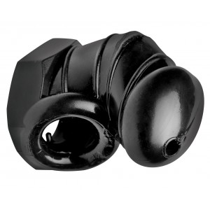 Cage de chasteté DETAINED Souple 7cm Noire