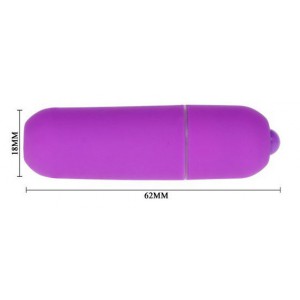 Mini Vibro 10 fonctions 6cm Violet