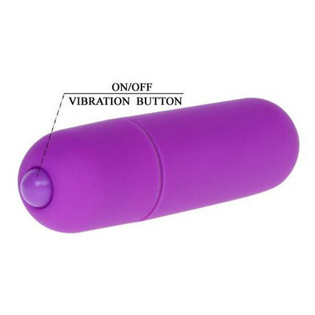 Mini Vibro 10 fonctions 6cm Violet