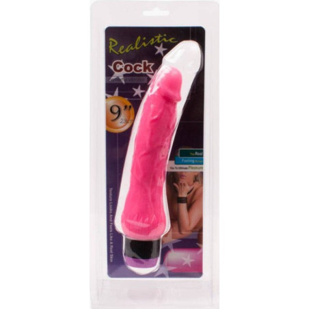 Gode vibrant COCK 16 x 3.8 cm Rose