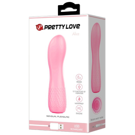 Vibro ALICE Curve Pretty Love 12 x 3 cm