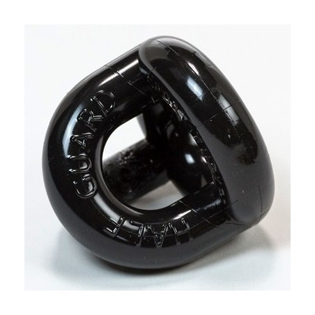 Ballstretcher Sport Fucjer Half Guard noir pour renforcer l'érection