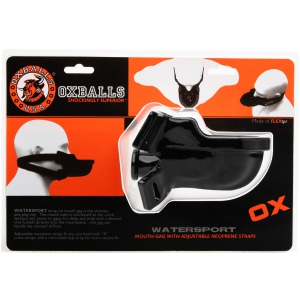 Bâillon Urinoir Oxballs WATERSPORT Noir
