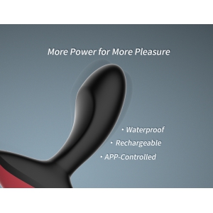 Stimulateur de prostate Vibrant SOLSTICE 10 x 3.2 cm