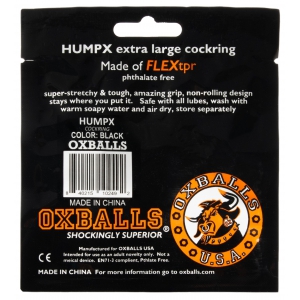 Cockring HUMPX Oxballs Noir