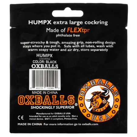 Cockring HUMPX Oxballs Noir