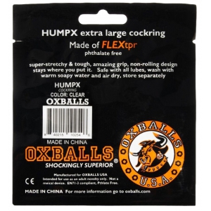 Cockring HUMPX Oxballs Transparent
