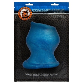Plug Tunnel PIG-HOLE Platinum Bleu 14 x 11 cm 2