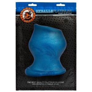 Plug Tunnel PIG-HOLE Platinum Bleu 14 x 11 cm