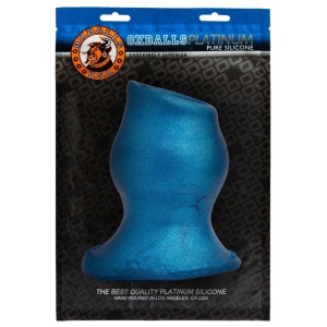 Plug Tunnel PIG-HOLE Platinum Bleu 13 x 9 cm