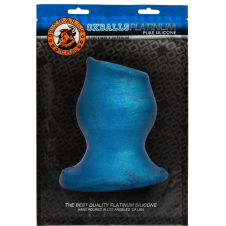 Plug Tunnel PIG-HOLE Platinum Bleu 12 x 8.5 cm