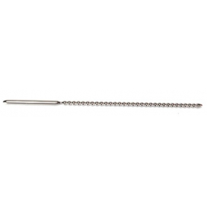 Tige d'urètre Métal RIBBED 17 cm | 8mm