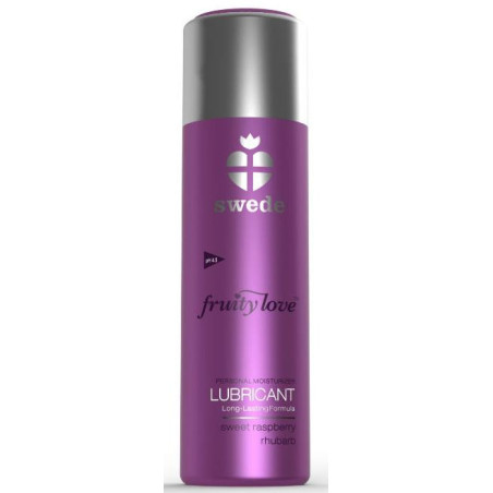 Lubrifiant Aromatisé FRUITY LOVE Framboise Rhubarbe 50 ml