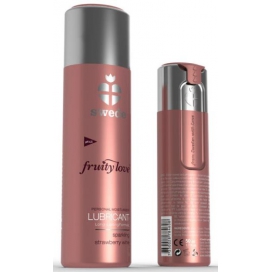 Lubrifiant Aromatisé FRUITY LOVE Vin de fraise pétillant 50 ml 2