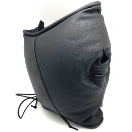 Cagoule Ultra rembourrée en cuir 2
