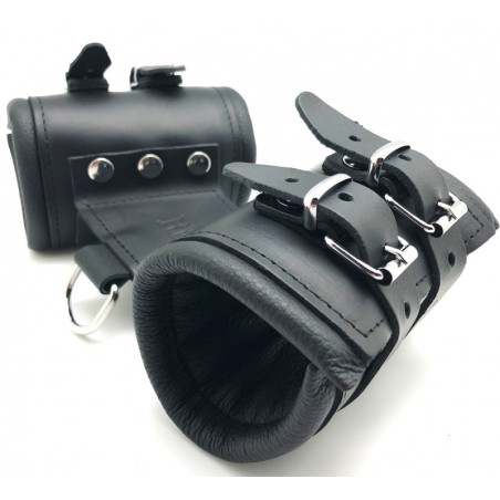 Doubles Menottes en cuir pour Poignets