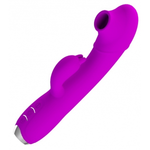 Vibromasseur à succion REGINA Pretty Love 12 x 3.5cm Violet