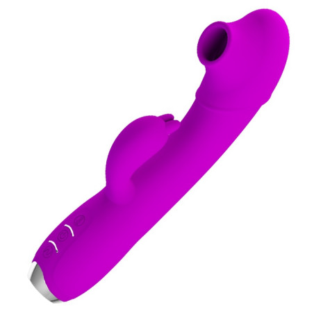 Vibromasseur à succion REGINA Pretty Love 12 x 3.5cm Violet
