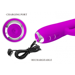 Vibromasseur à succion REGINA Pretty Love 12 x 3.5cm Violet