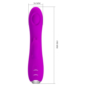 Vibromasseur à succion REGINA Pretty Love 12 x 3.5cm Violet