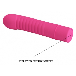 Vibromasseur MICK Pretty Love 10  x 2.7 cm Fuschia