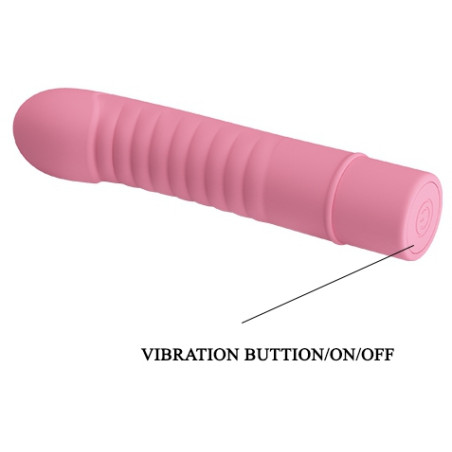 Vibromasseur MICK Pretty Love 10 x 2.7 cm Rose