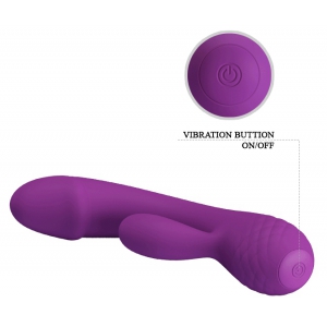 Vibro Rabbit DOREEN Pretty Love 13 x 3.8 cm Violet